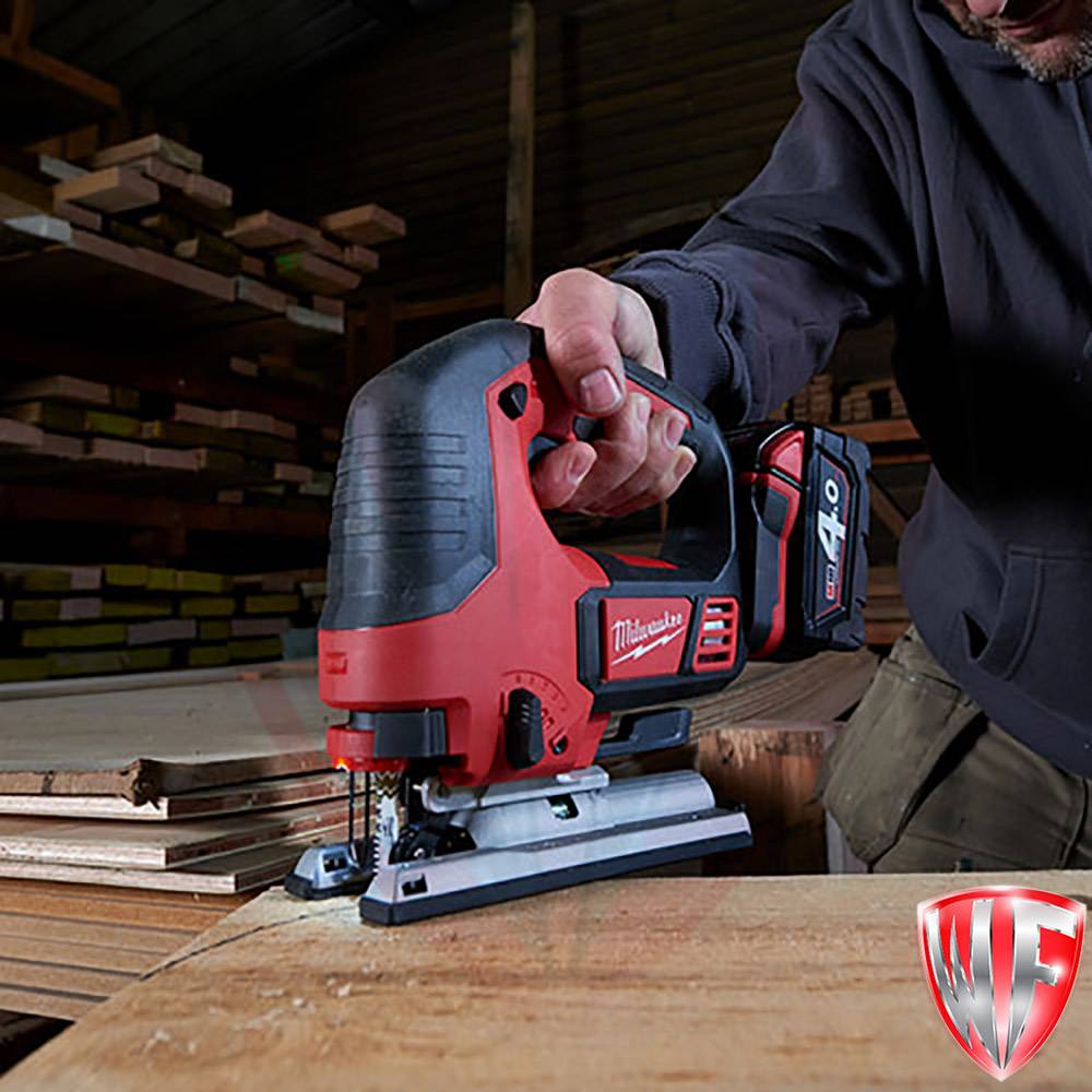 MILWAUKEE M18 BJS 402C 18V JIGSAW with Mystery Gift Keyless Bevel Facility